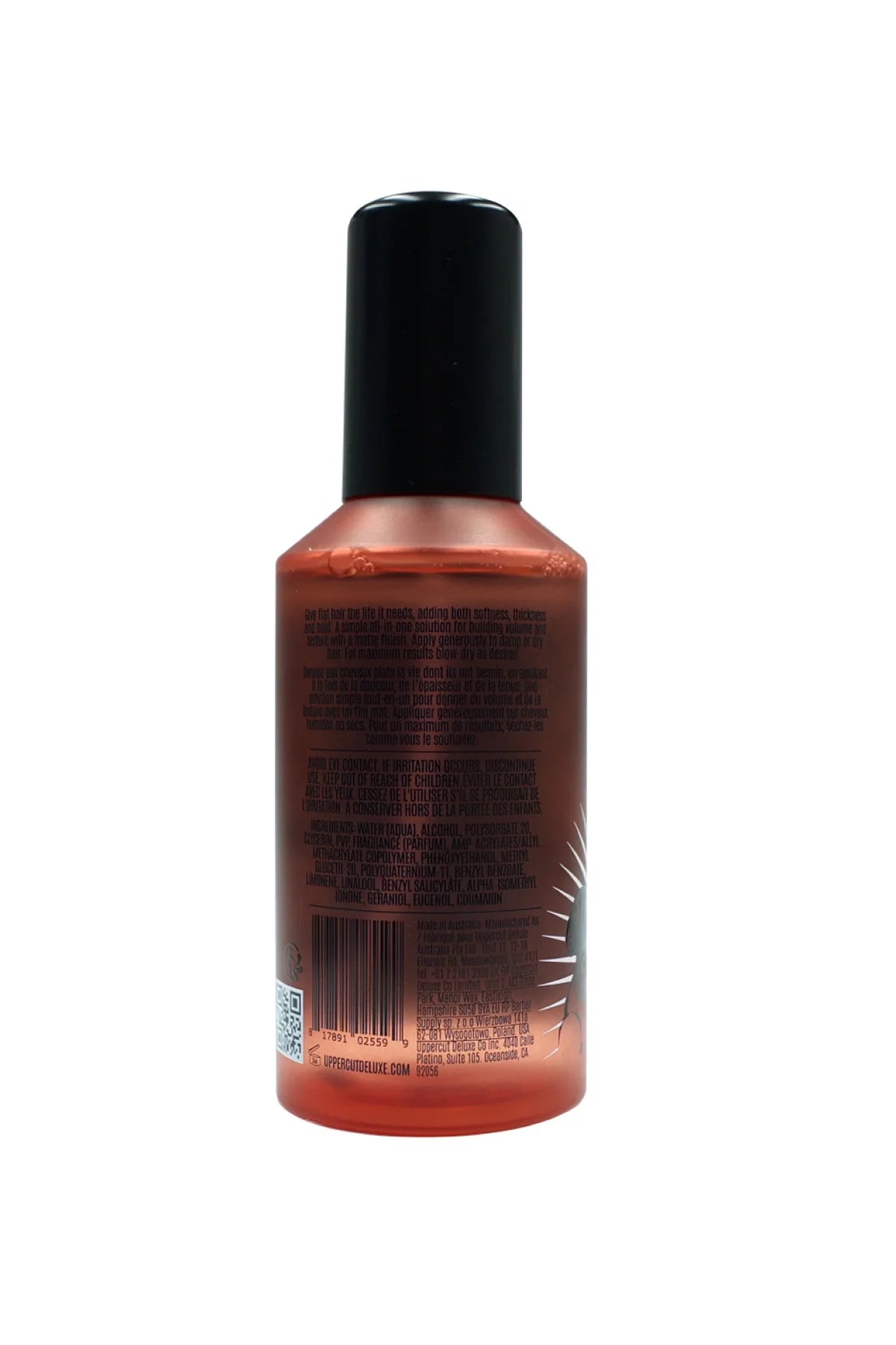 Uppercut Deluxe Clay Spray Hacim Veren Mat Saç Spreyi 150ml