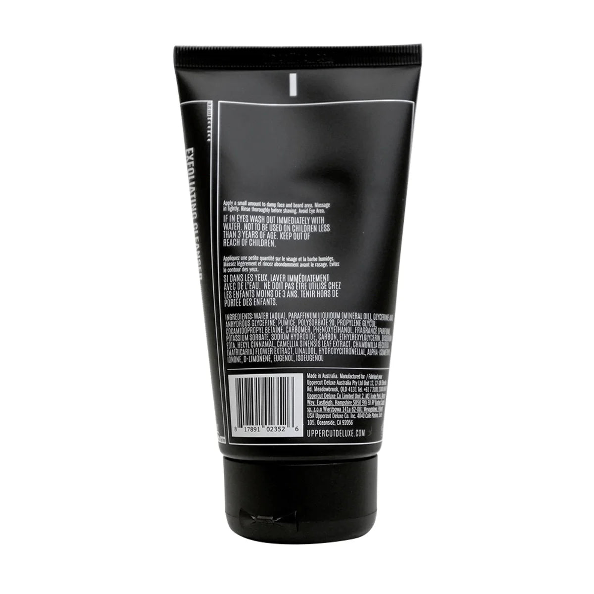 Uppercut Deluxe Exfoliating Cleanser Tıraş Öncesi Cilt Temizleyici 120ml