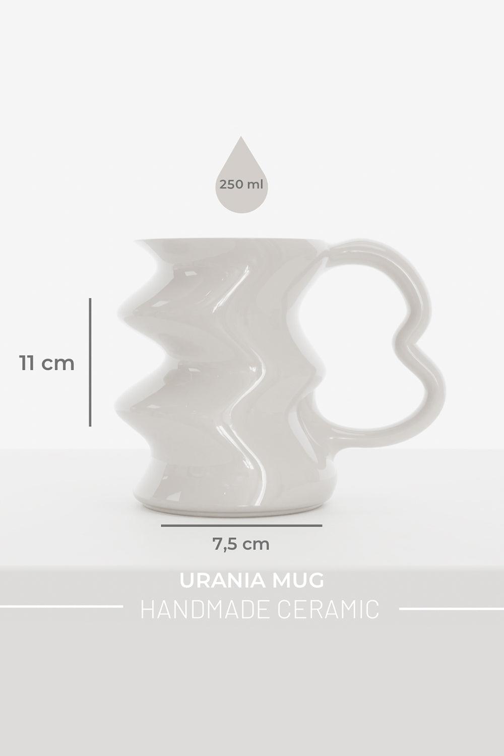 Urania Design-El Yapımı Seramik Eriyen Kupa-Bardak-6-Milagron.com