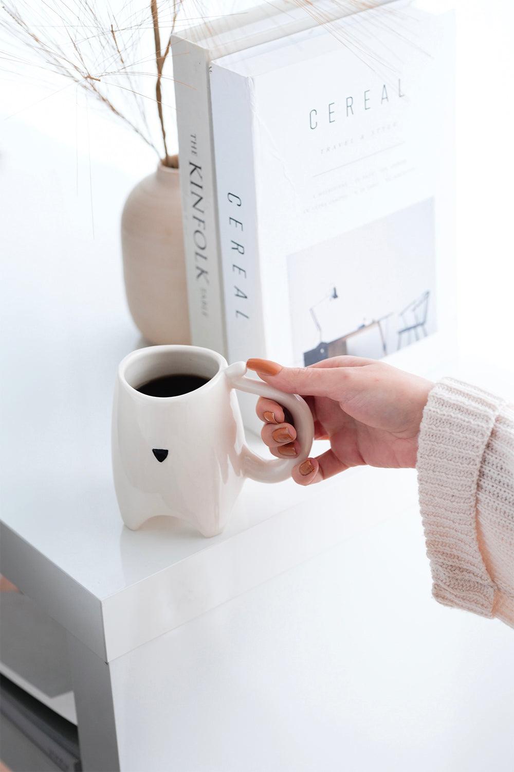 Urania Design-El Yapımı Seramik Kedi Kupa-Bardak-1-Milagron.com