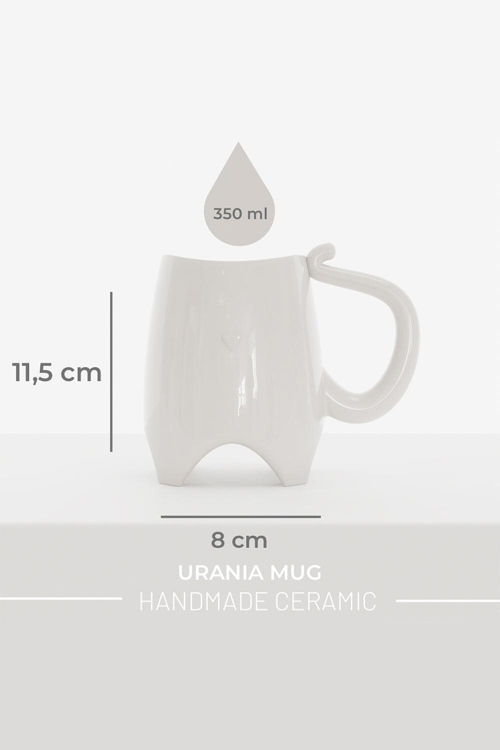 Urania Design-El Yapımı Seramik Kedi Kupa-Bardak-5-Milagron.com