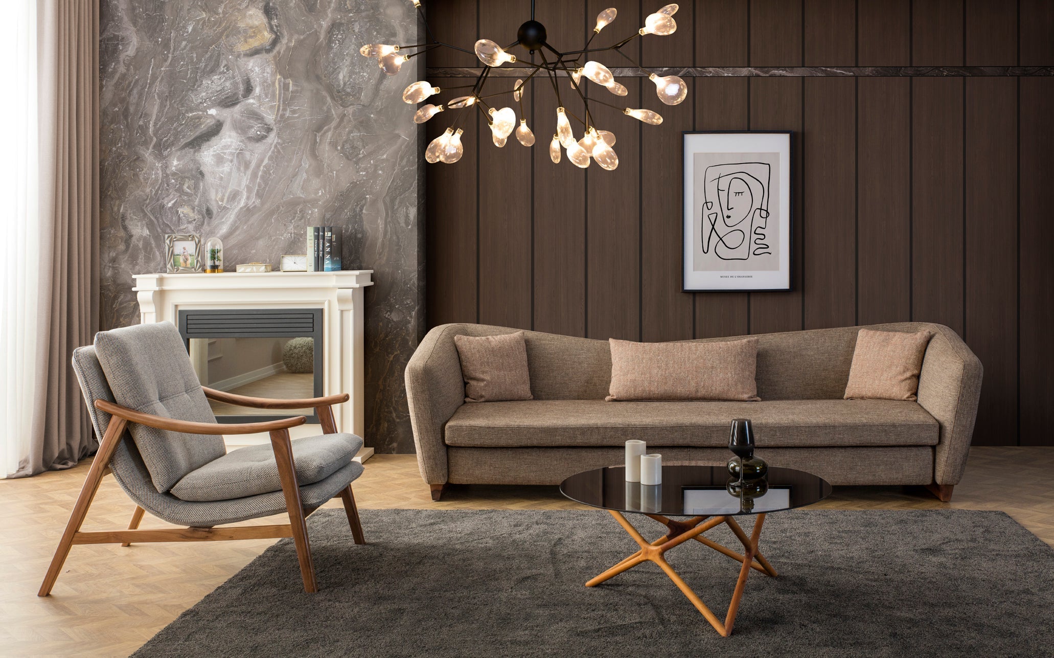 Valnott-Leda Koltuk-Koltuk & Berjer-4-Milagron.com