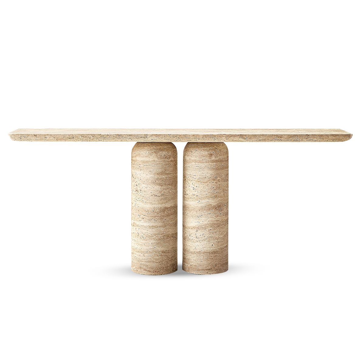 Valnott-Lesbos Traverten Dresuar-Dresuar & Konsol-1-Milagron.com