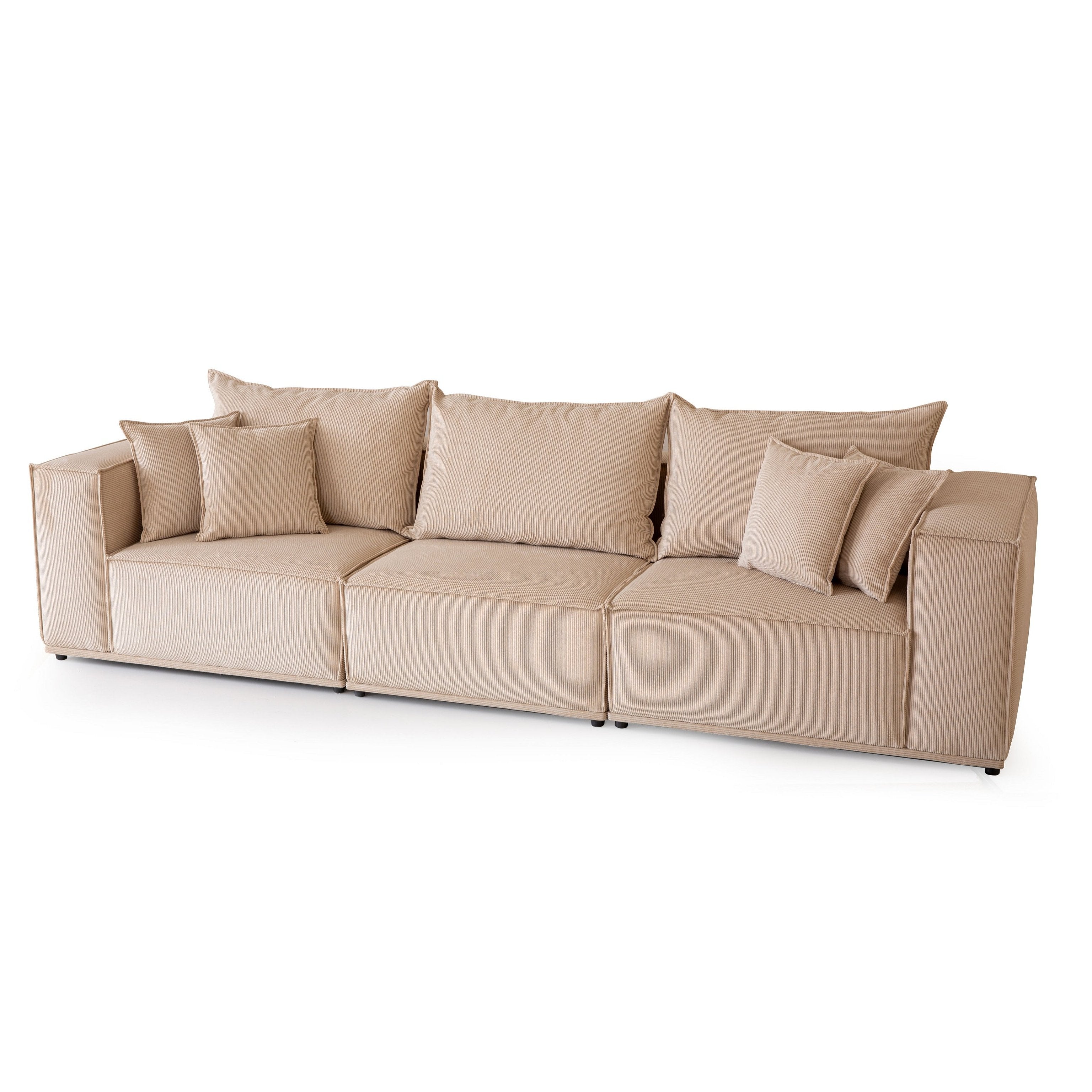 Valnott-Line 3'lü Koltuk-Koltuk & Berjer-2-Milagron.com