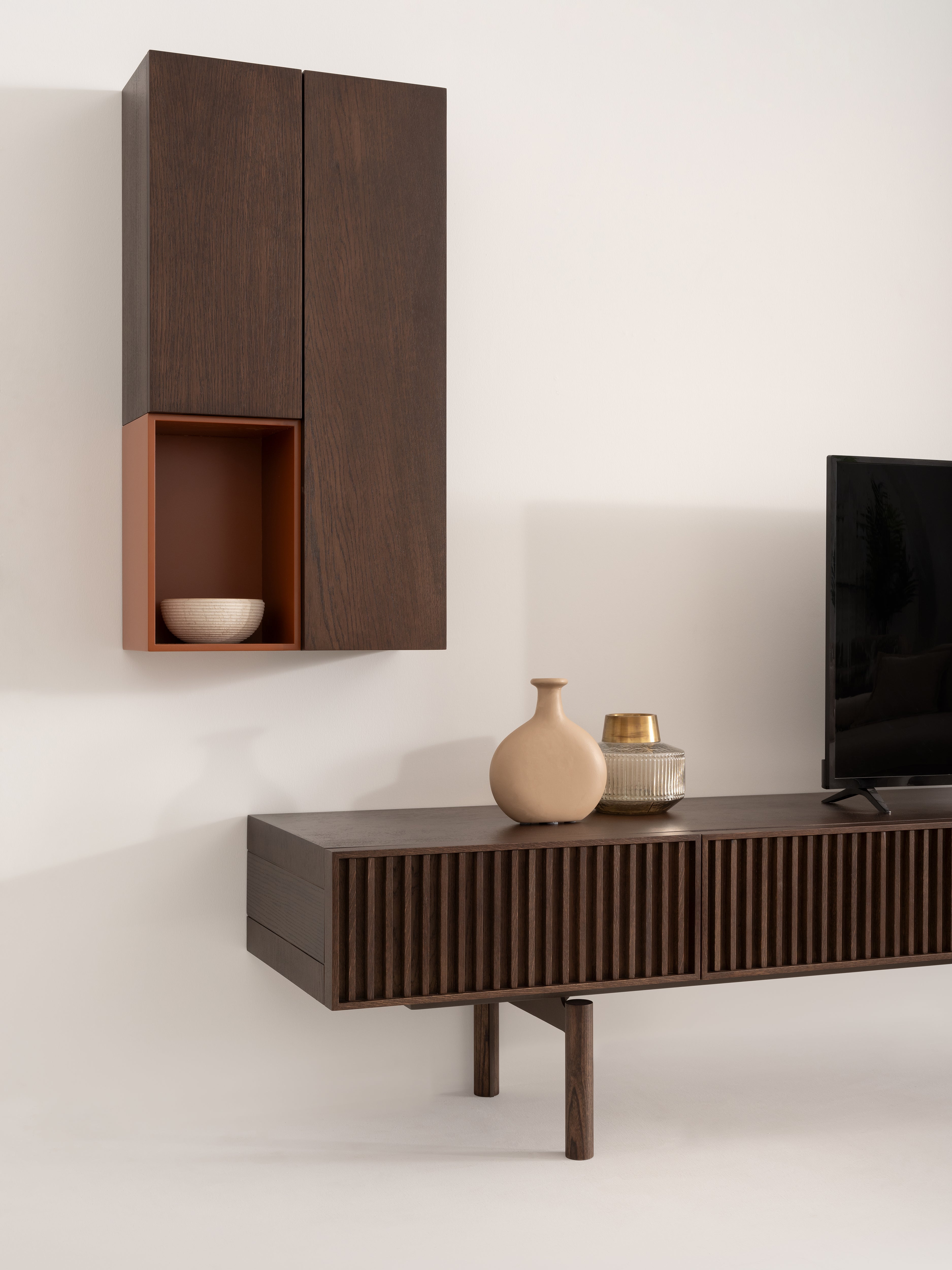 Valnott-Monolog Tv Sehpası-Tv Ünitesi-4-Milagron.com