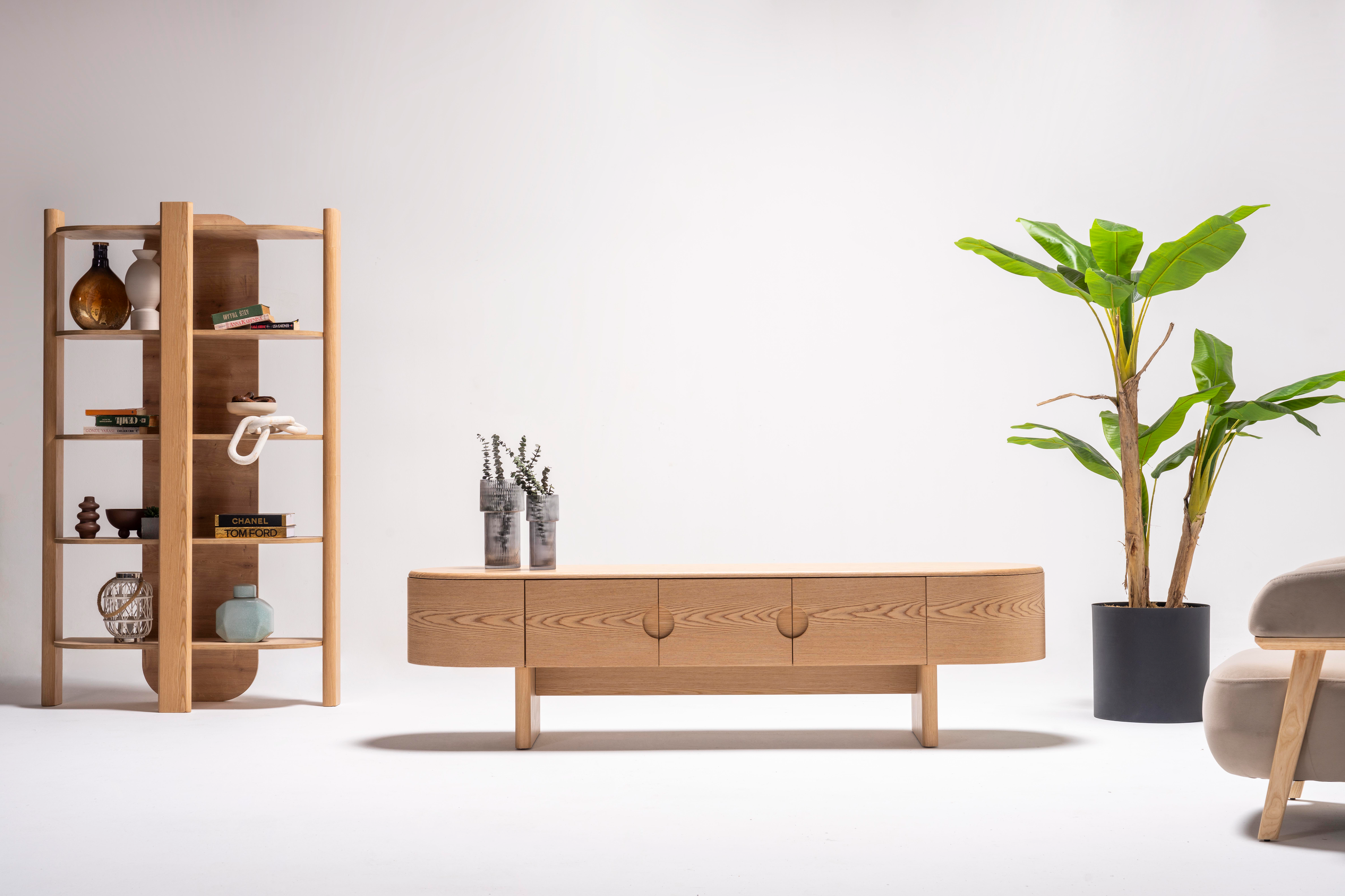 Valnott-Motto Tv Sehpası-Tv Ünitesi-3-Milagron.com