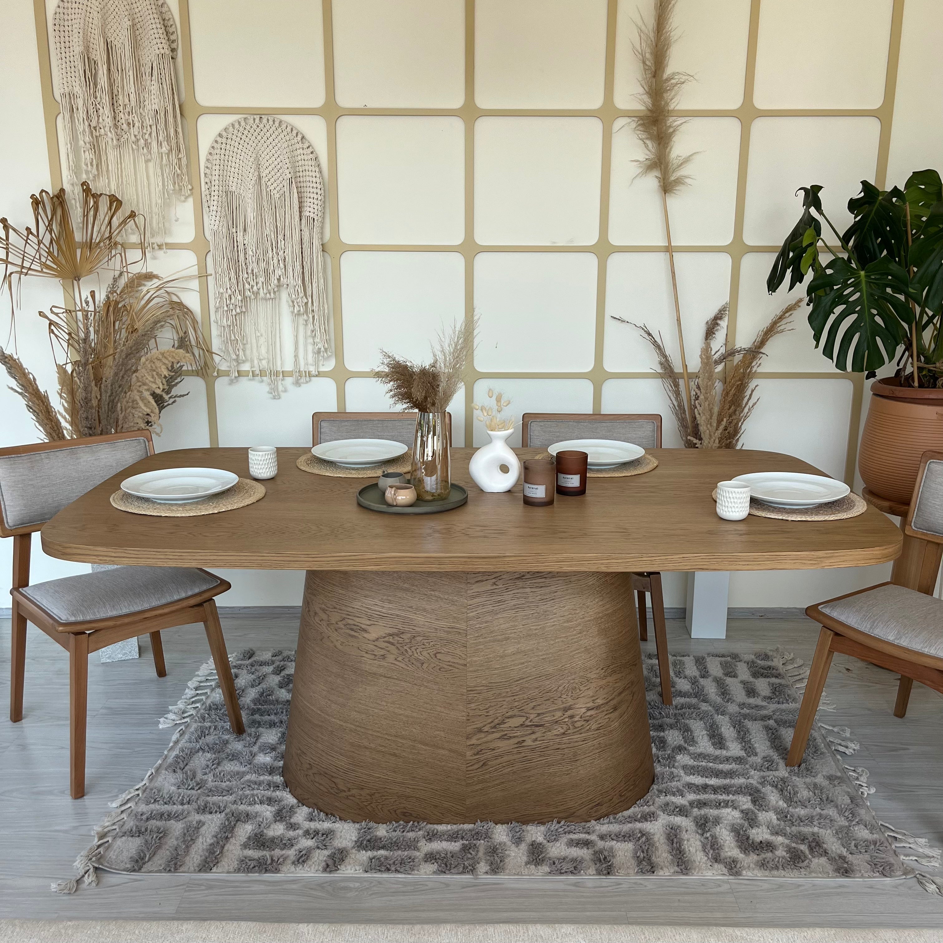 Valnott-Solace Yemek Masası-Masa-4-Milagron.com