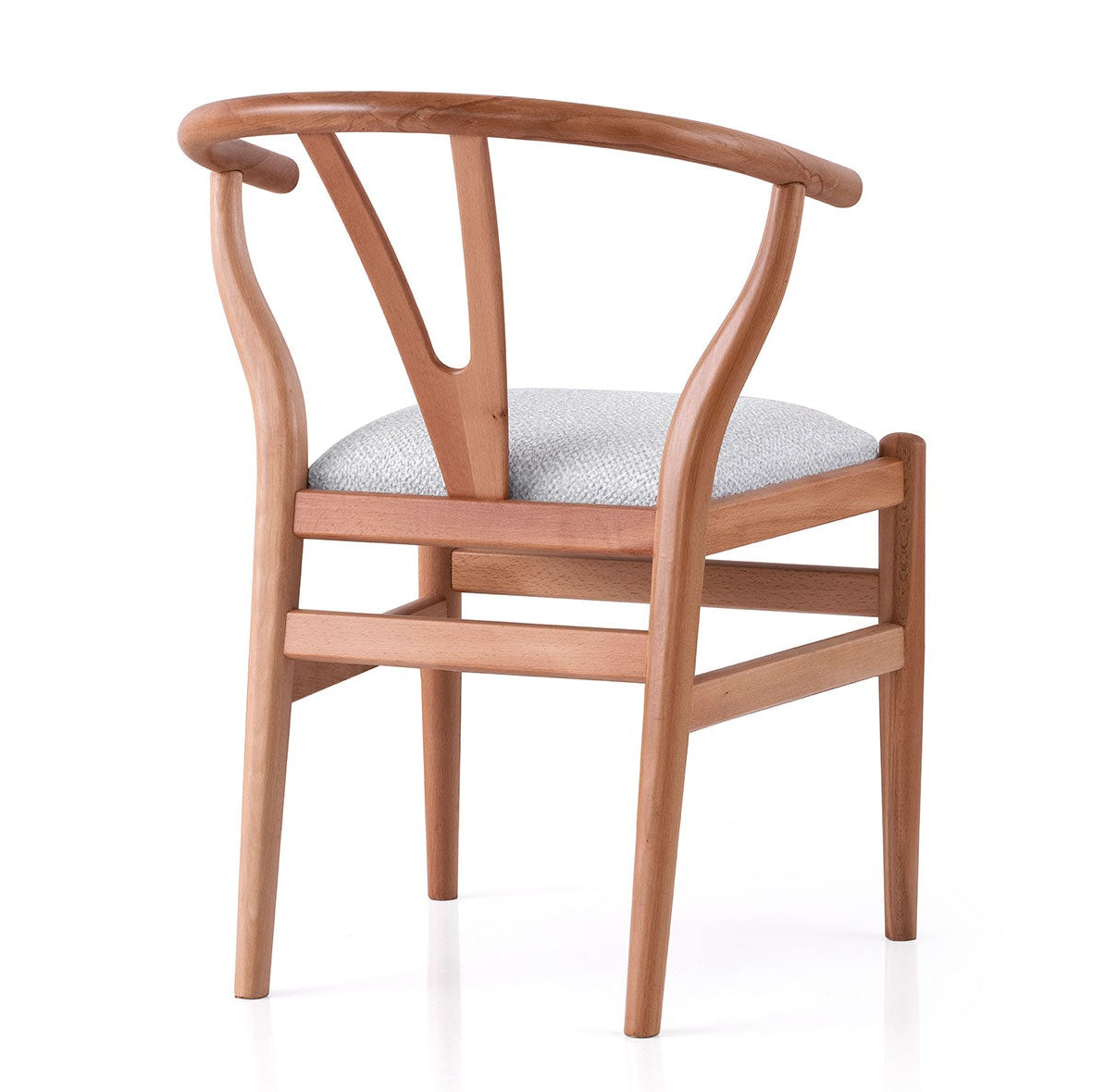 Valnott-Wishbone Kumaşlı Sandalye-Sandalye-2-Milagron.com