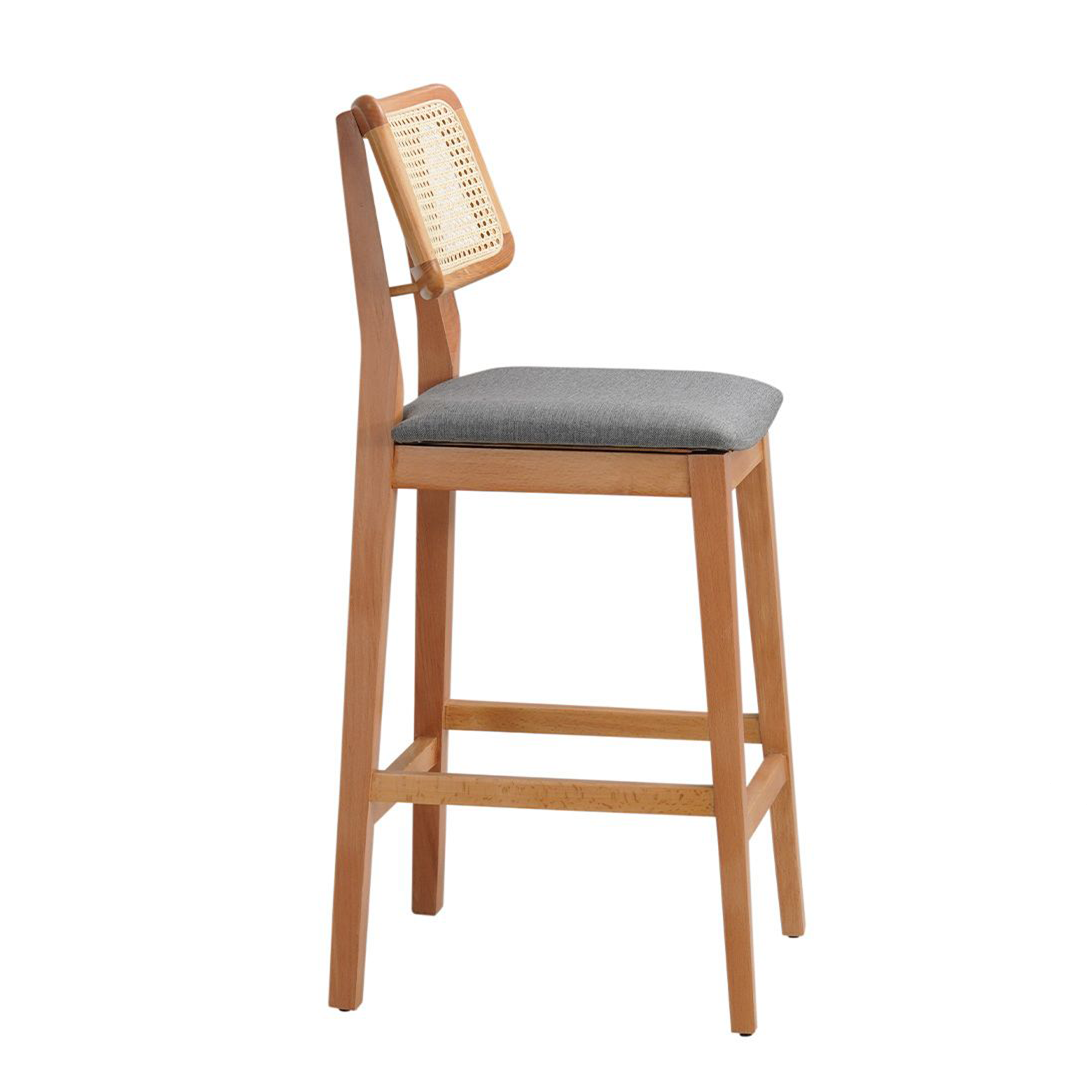 Valnott-Zion Hasırlı Bar Sandalyesi-Bar Sandalyesi-4-Milagron.com