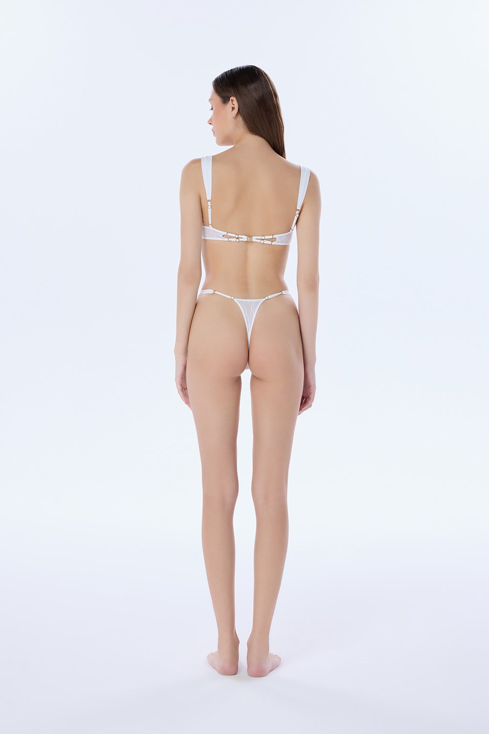 Valnue Lingerie-Alice Beyaz Dantel Tanga-Tanga-6-Milagron.com