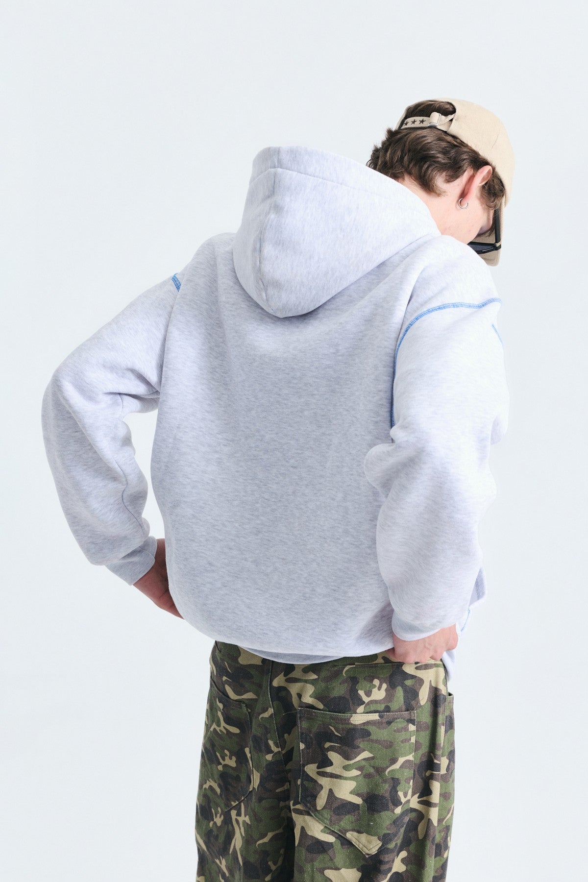 Baskılı Oversize Sweatshirt