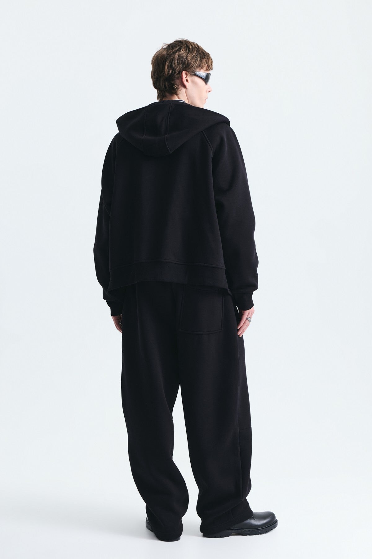 Oversize Klips Kapama Sweatshirt Takım
