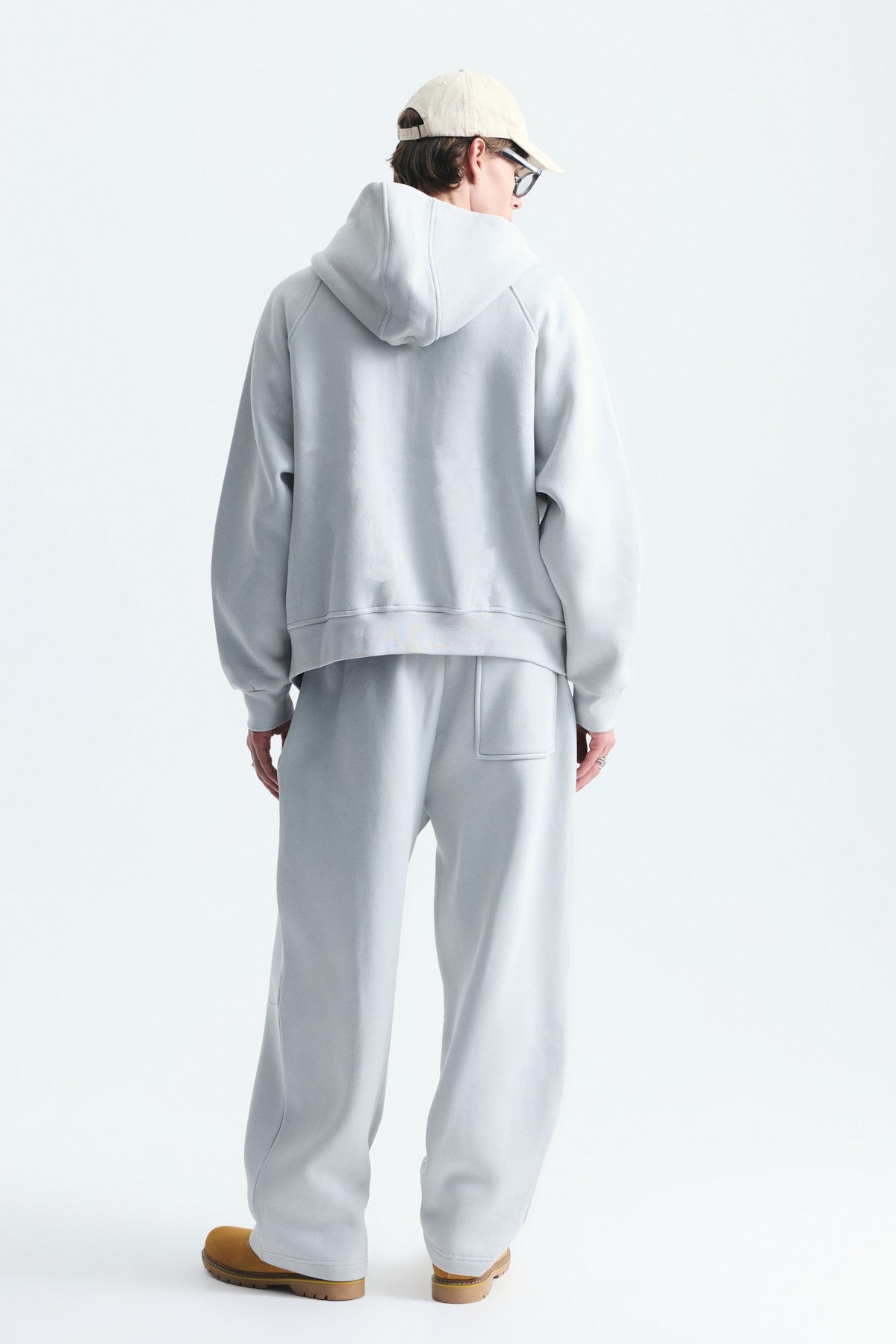 Oversize Klips Kapama Sweatshirt Takım