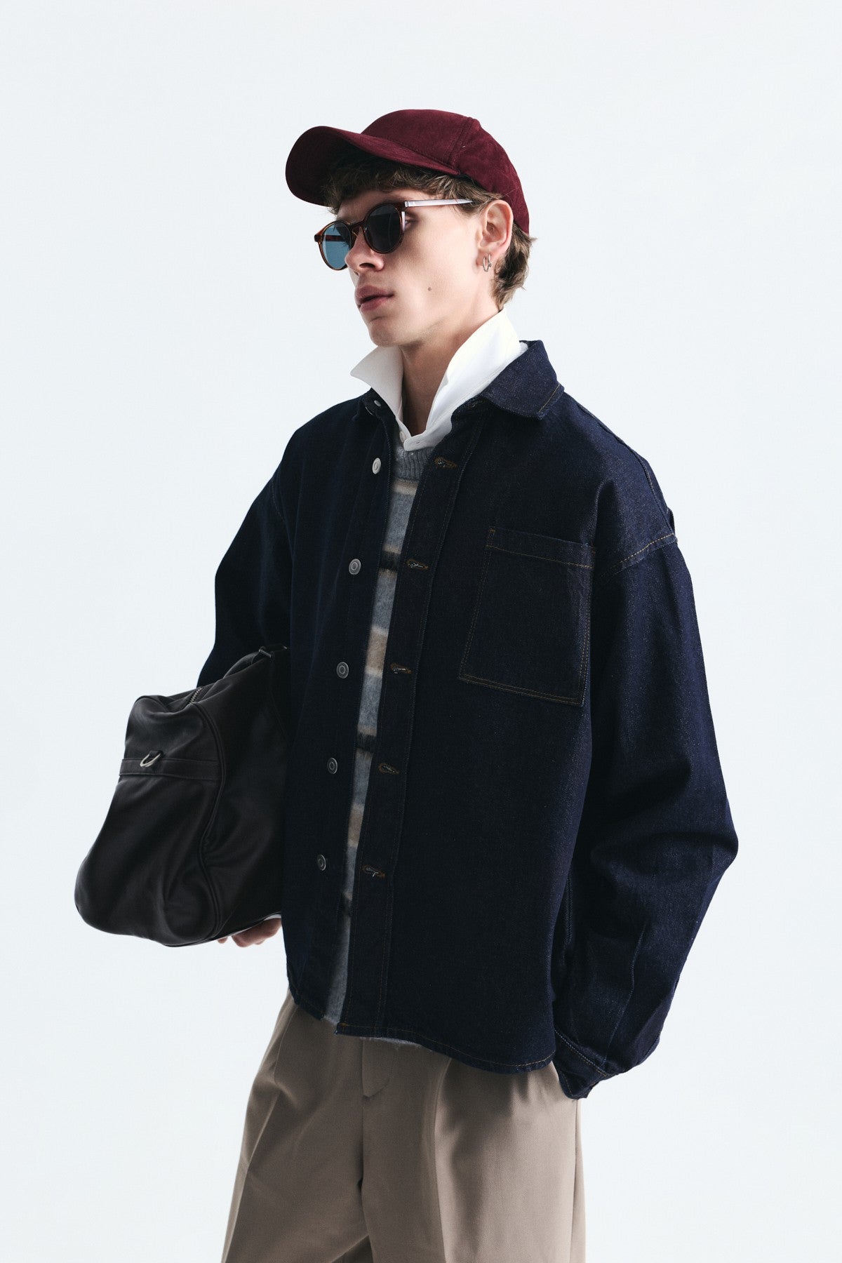 Oversize Denim Gömlek