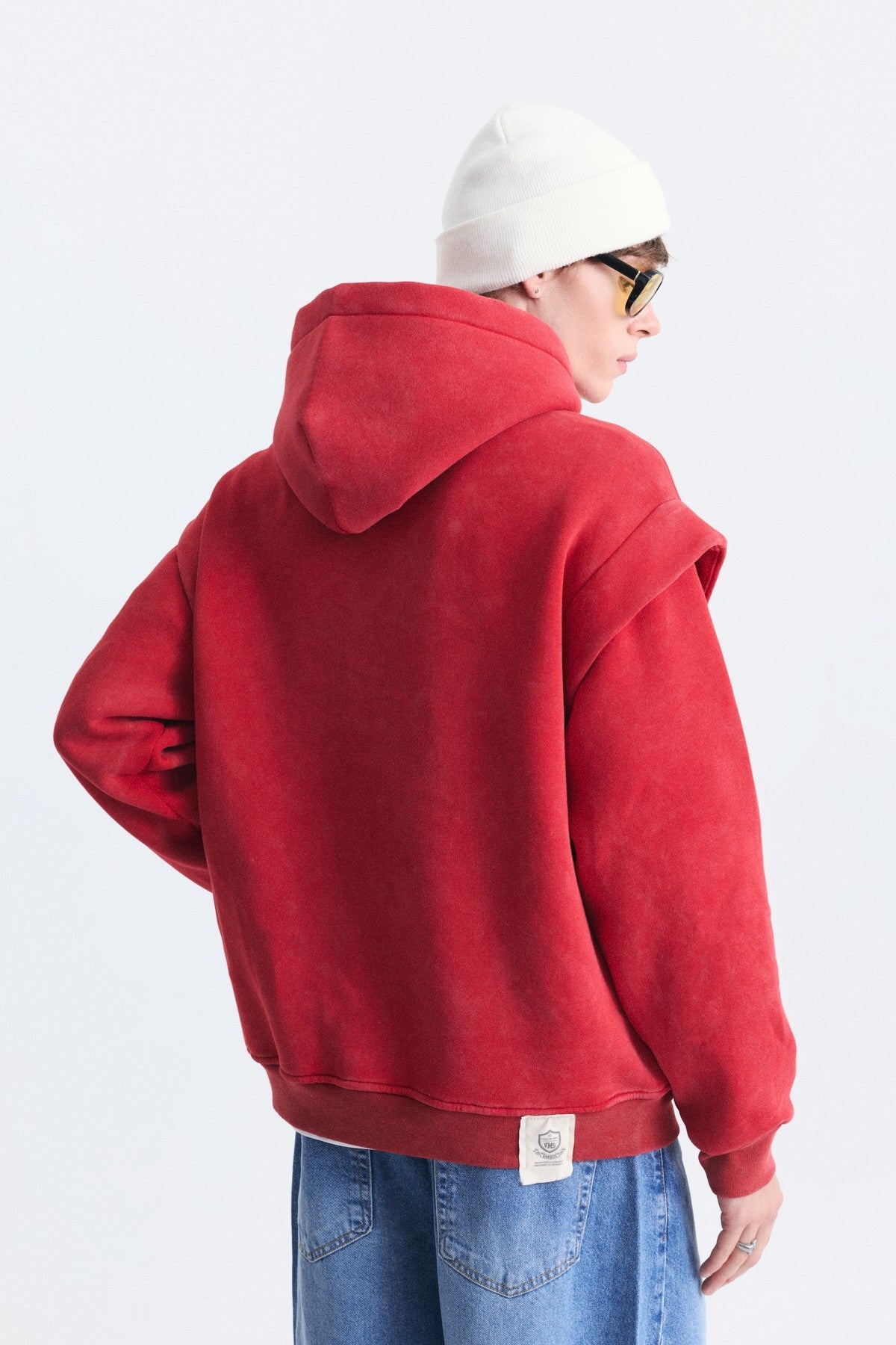Oversize Yıkamalı Sweatshirt