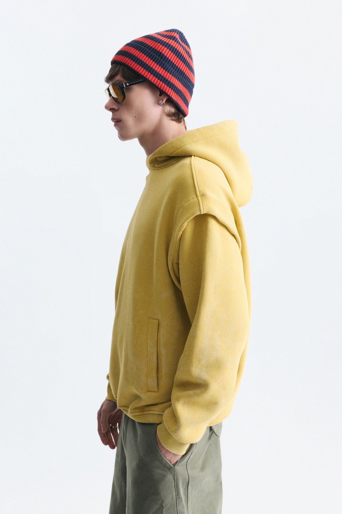Oversize Yıkamalı Sweatshirt