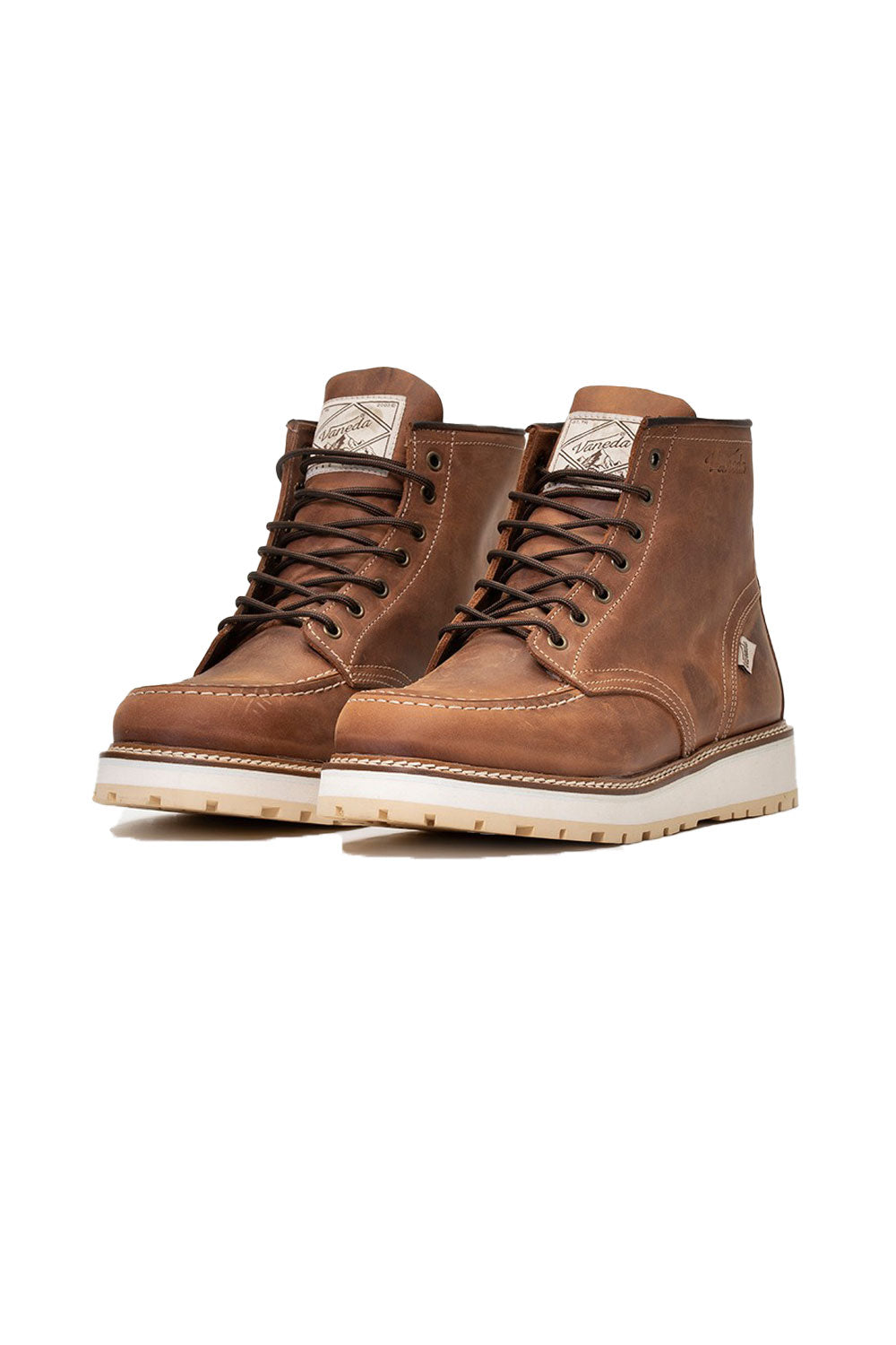 Vaneda-1106 Lifestyle V Town Crazy Erkek Bot Kızıl Taba-Bot-4-Milagron.com