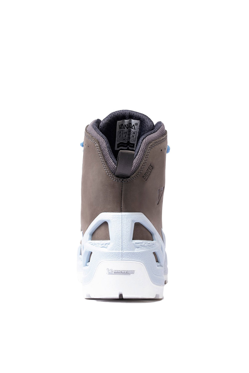 Vaneda-1240 V Clutch Michelin Pro Mid Gri Nubuk Kadın Bot-Bot-3-Milagron.com