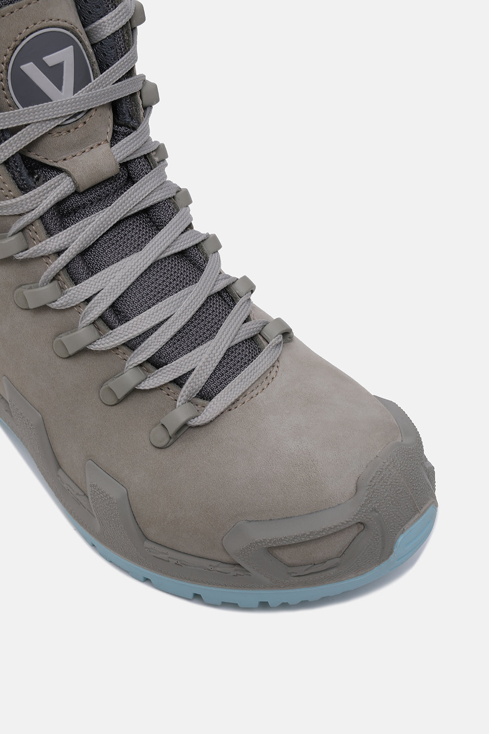 Vaneda-1240 V Clutch Pro Mid Nubuk Kadın Bot Gri-Bot-6-Milagron.com