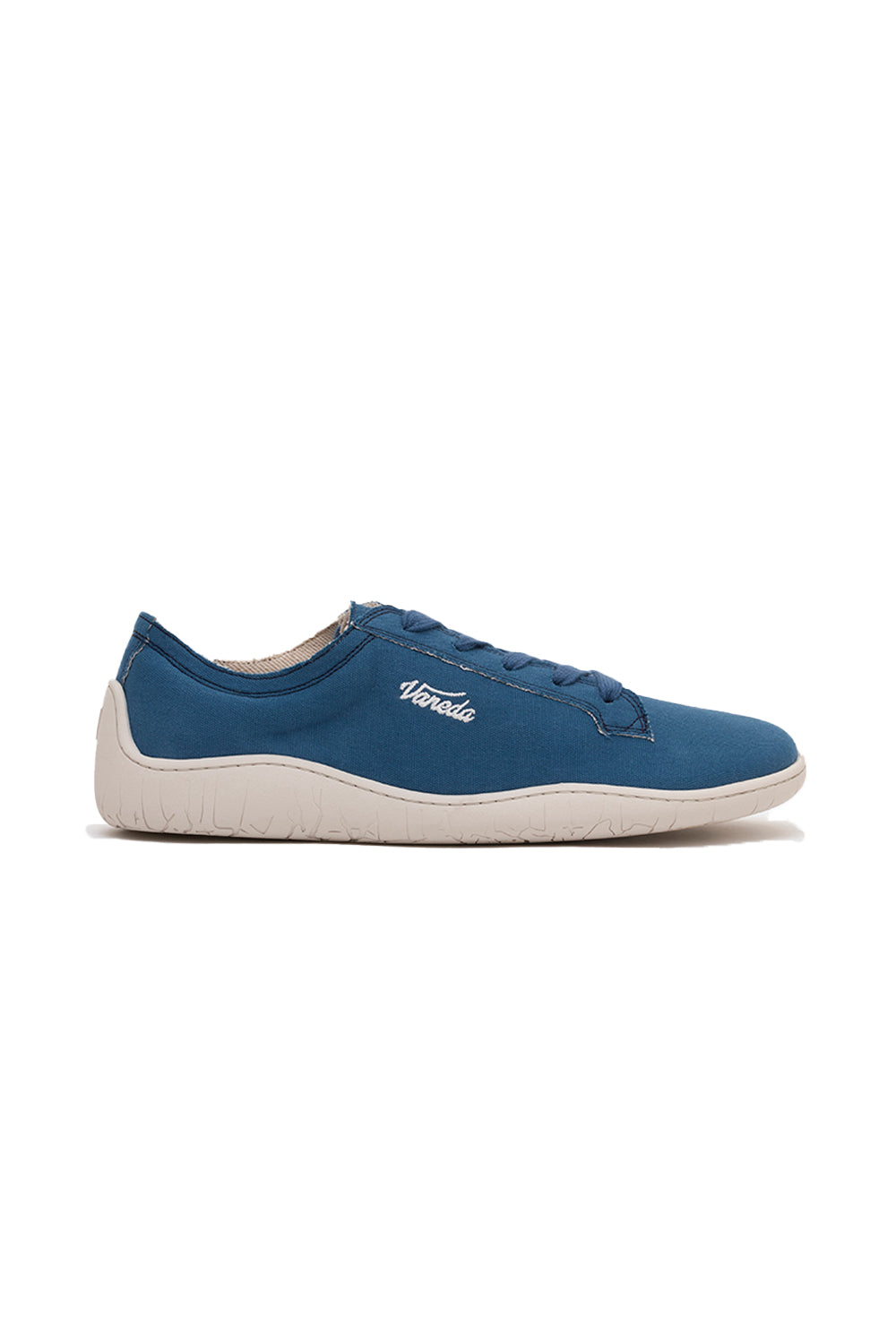 Vaneda-1383 V Barefoot Comfort Keten Erkek Ayakkabı İndigo Mavi-Sneakers-1-Milagron.com