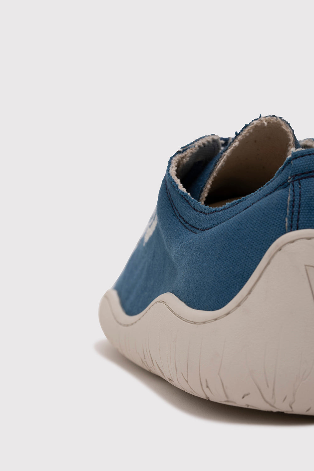 Vaneda-1383 V Barefoot Comfort Keten Erkek Ayakkabı İndigo Mavi-Sneakers-6-Milagron.com