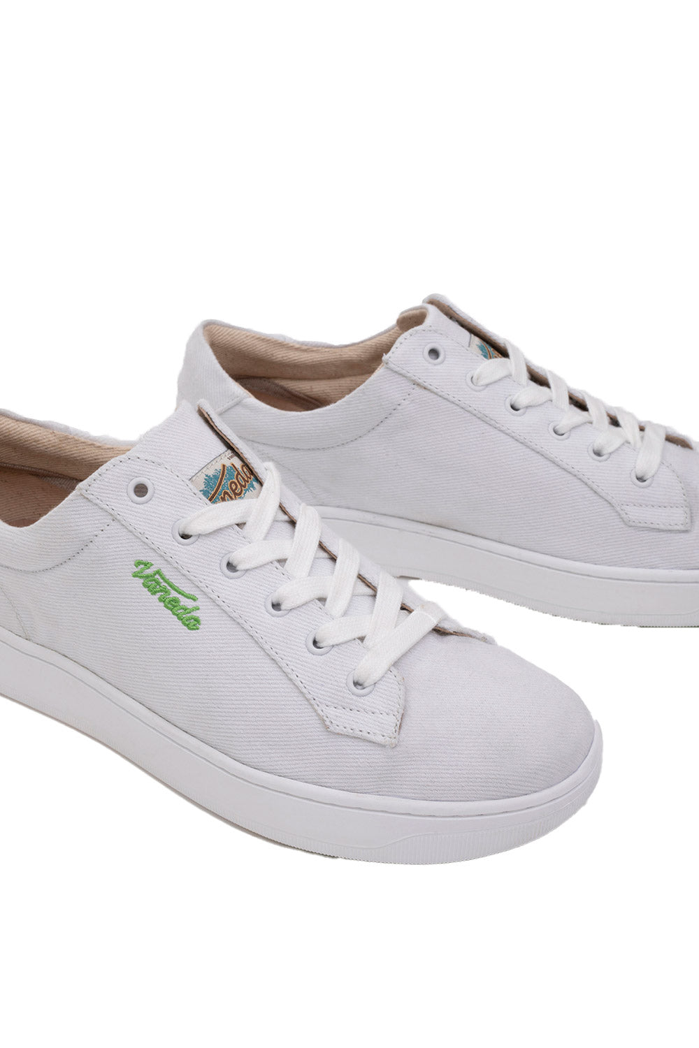 Vaneda-1388 V Mich Free Kanvas Sneaker Erkek Ayakkabı Beyaz-Sneakers-2-Milagron.com