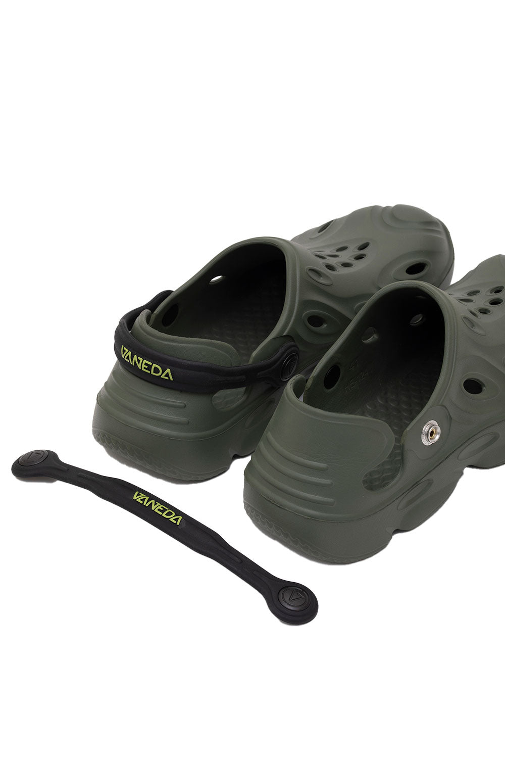 Vaneda-5516 Vaneda Hybrid Eva Sandalet Erkek Terlik Haki-Sandalet & Terlik-9-Milagron.com