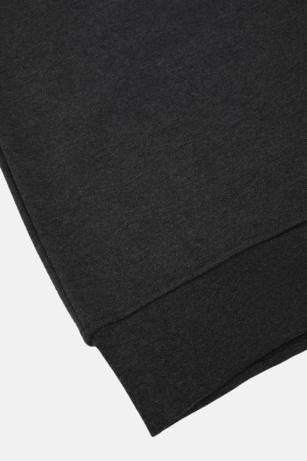 Vaneda-Bisiklet Yaka Oversized Fit Next Unisex Sweatshirt Antrasit-6-Milagron.com