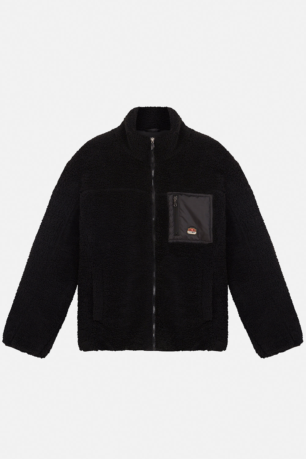 Vaneda-Urbanwild Sherpa Ceket Siyah-1-Milagron.com