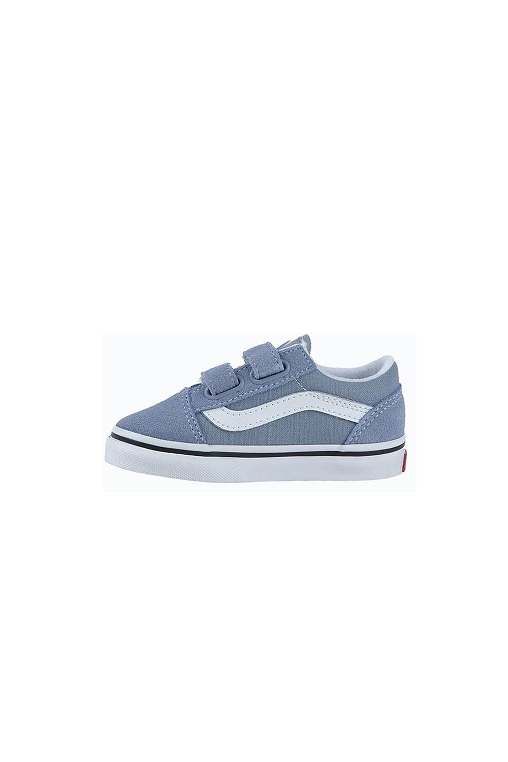 Vans-Baby Old Skool V Dusty Blue-Sneakers-2-Milagron.com