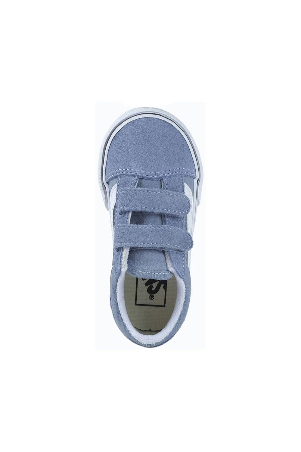 Vans-Baby Old Skool V Dusty Blue-Sneakers-3-Milagron.com