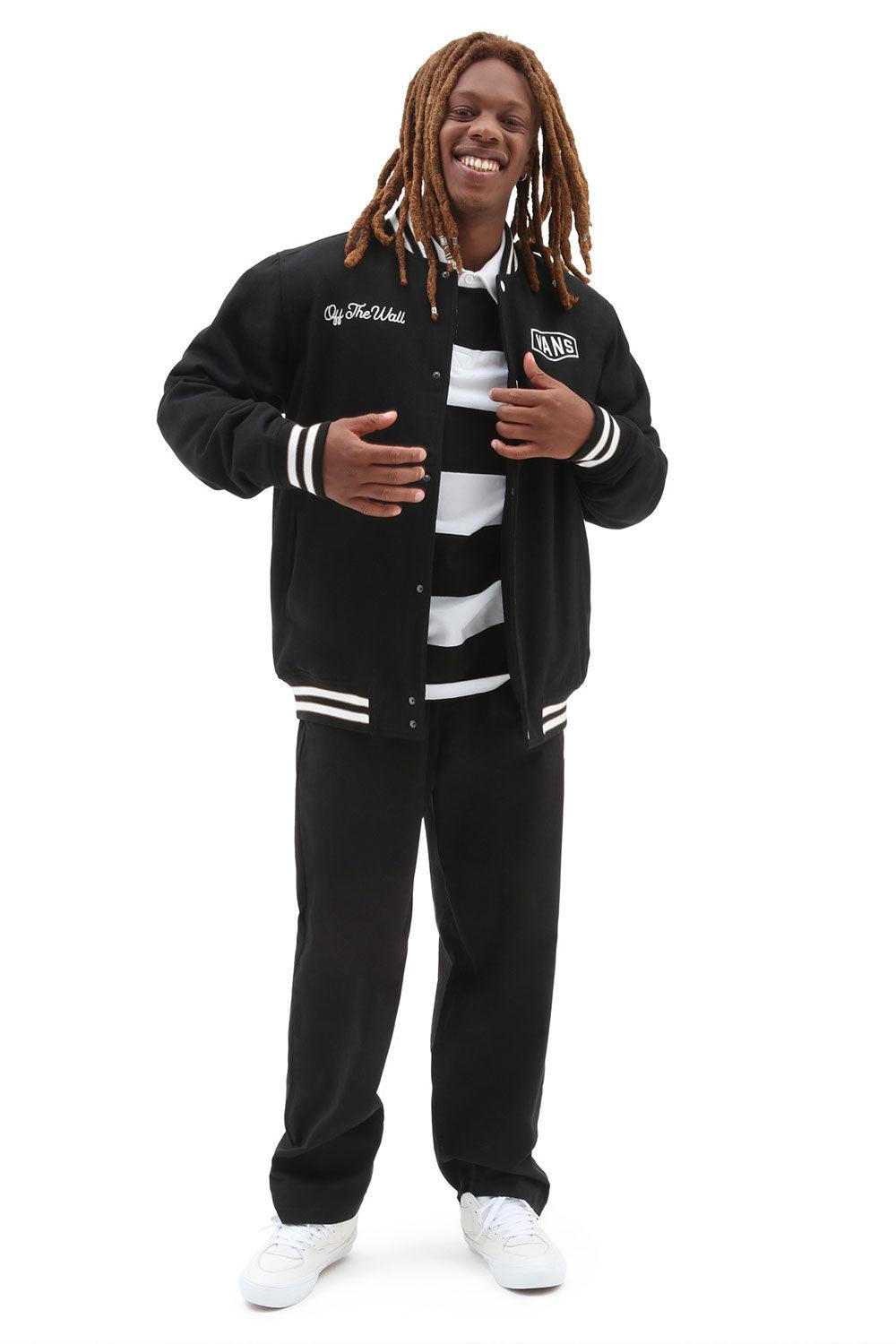 Vans-Checkerboard Research Varsity Jacket-Ceket-1-Milagron.com