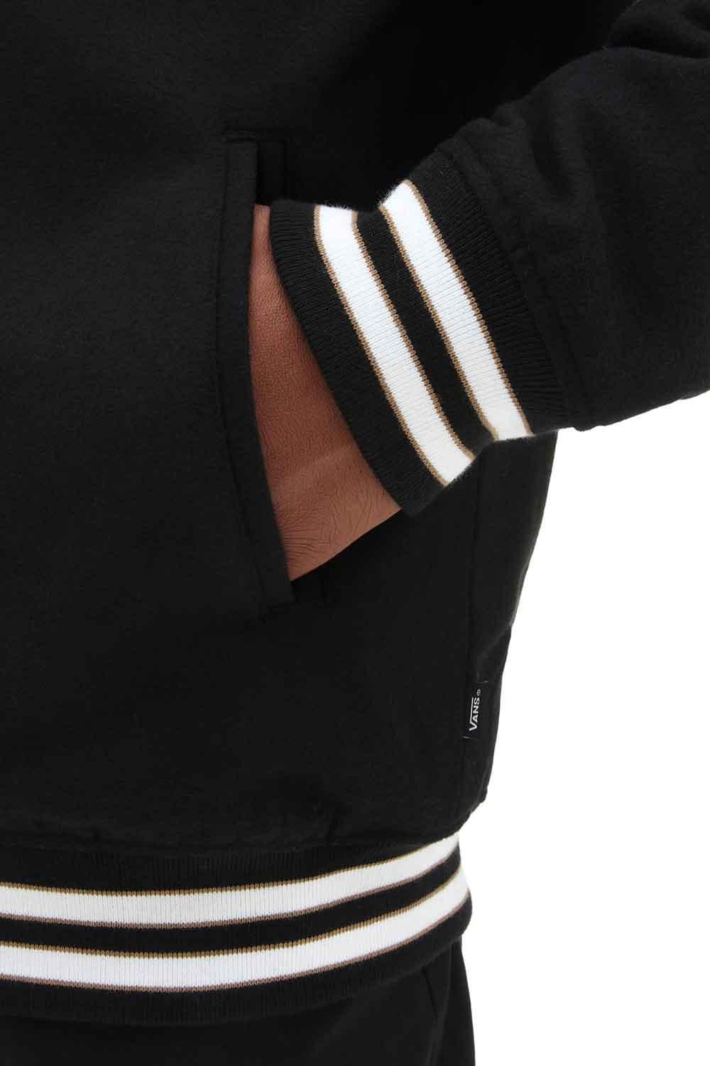 Vans-Checkerboard Research Varsity Jacket-Ceket-4-Milagron.com