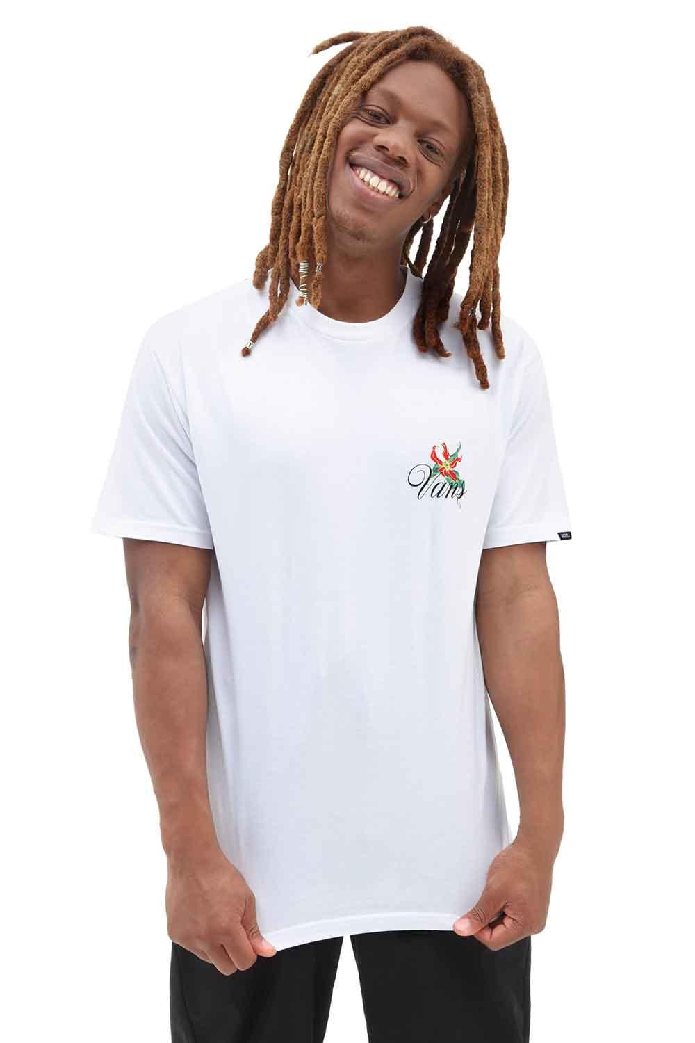 Vans-Fatal Floral SS Tee White-T-Shirts-1-Milagron.com