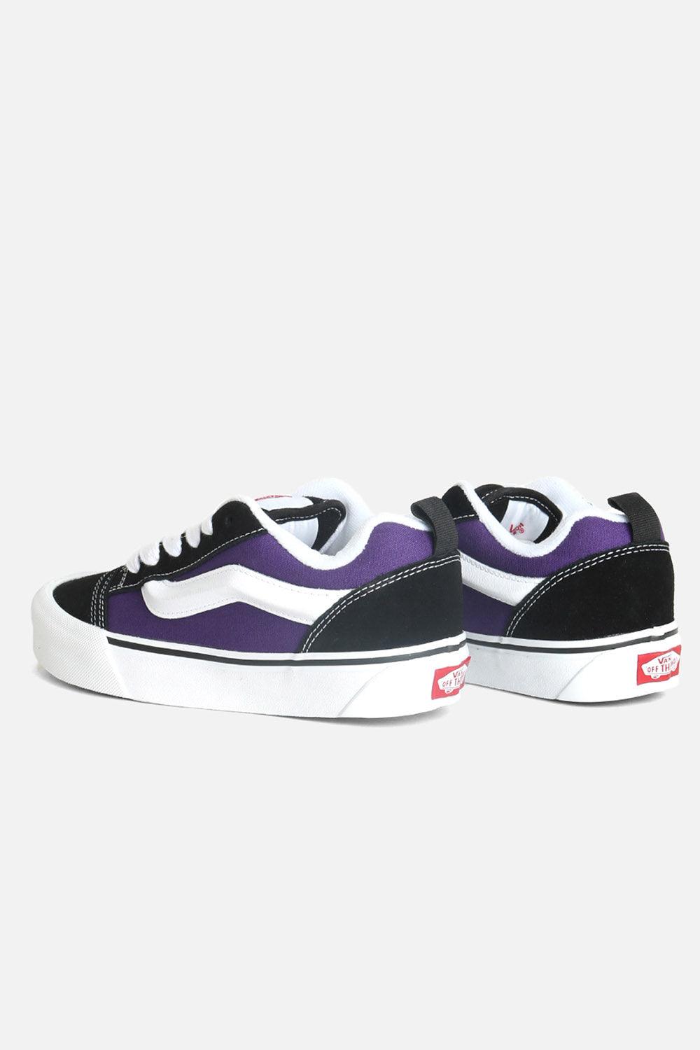 Vans-Knu Skool Black/Purple-Sneakers-3-Milagron.com