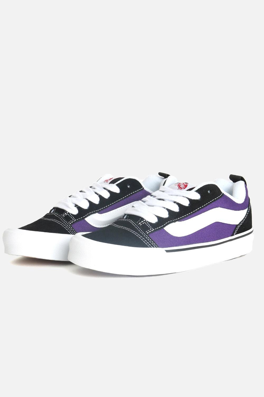 Vans-Knu Skool Black/Purple-Sneakers-4-Milagron.com