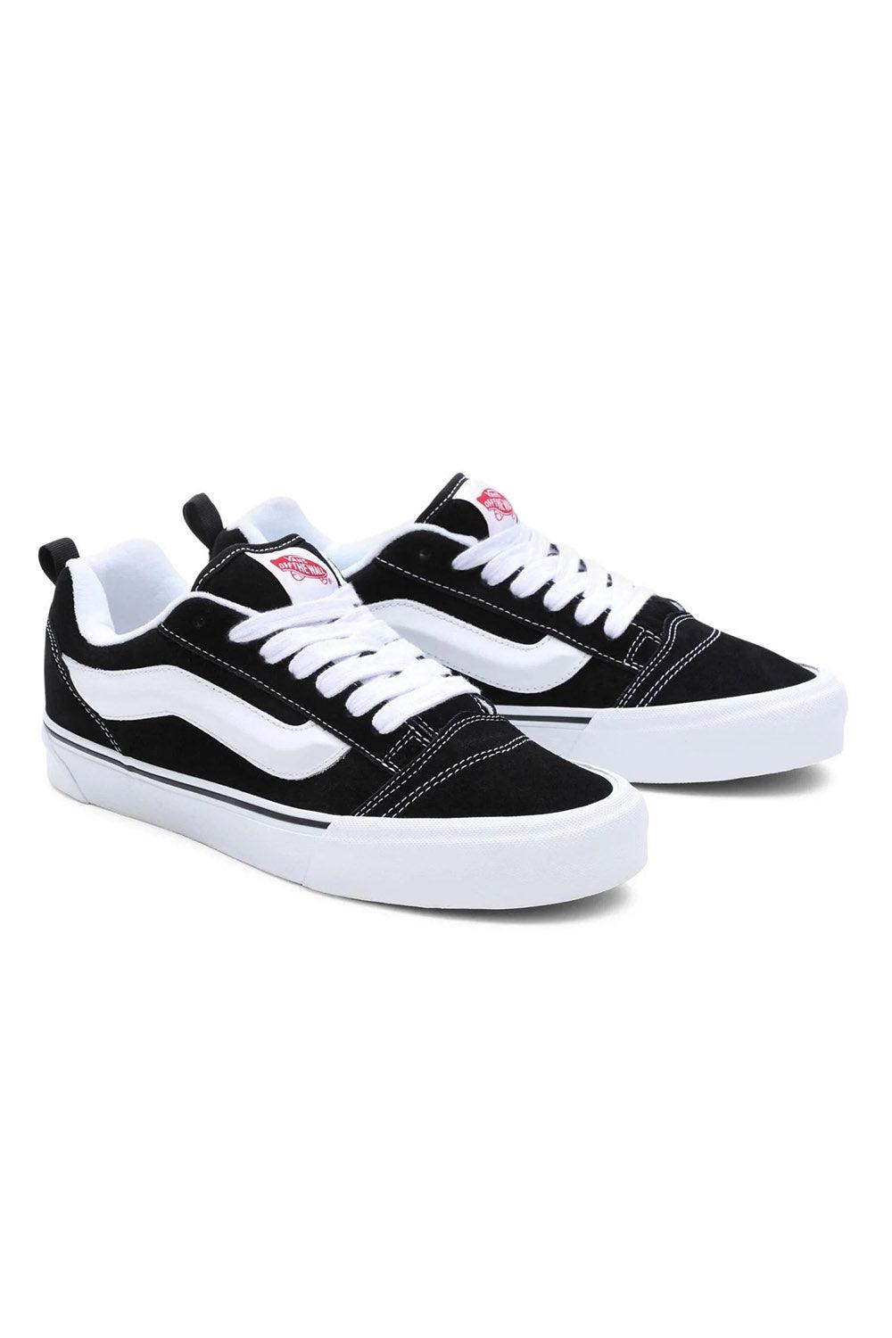 Vans-Knu Skool Black/True White-Sneakers-3-Milagron.com
