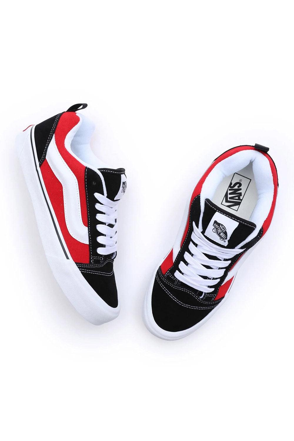 Vans-Knu Skool Red/True White-Sneakers-4-Milagron.com