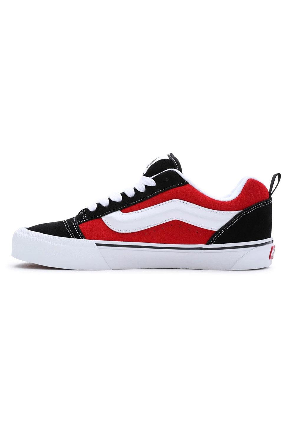 Vans-Knu Skool Red/True White-Sneakers-5-Milagron.com