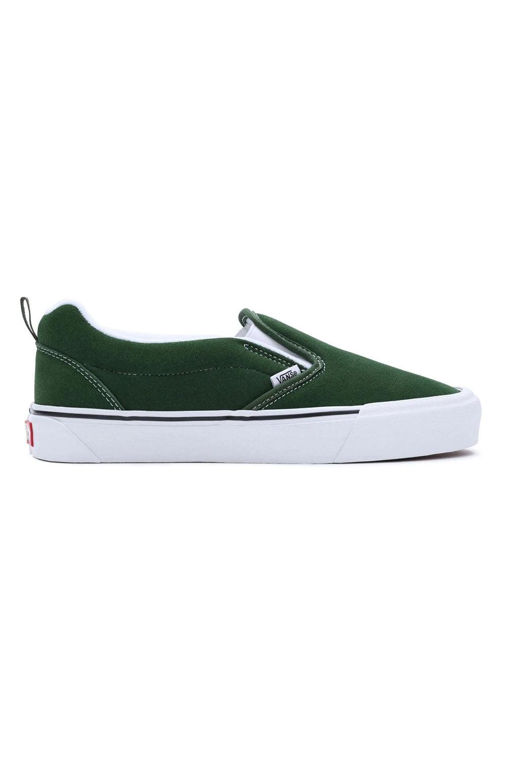 Vans-Knu Slip Green / True White-Sneakers-1-Milagron.com