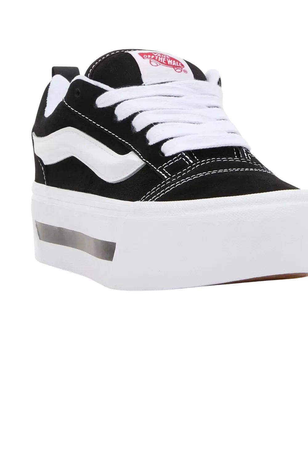 Vans-Knu Stack Black / White-Sneakers-5-Milagron.com