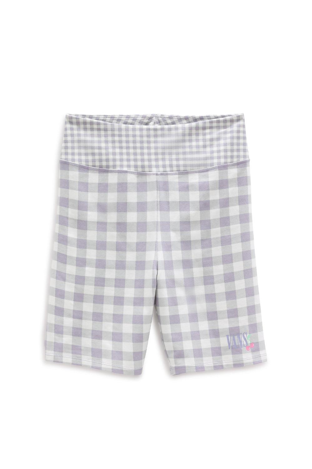 Vans-Mixed Up Gingham Legging Short Languid Lavender-Şort-4-Milagron.com