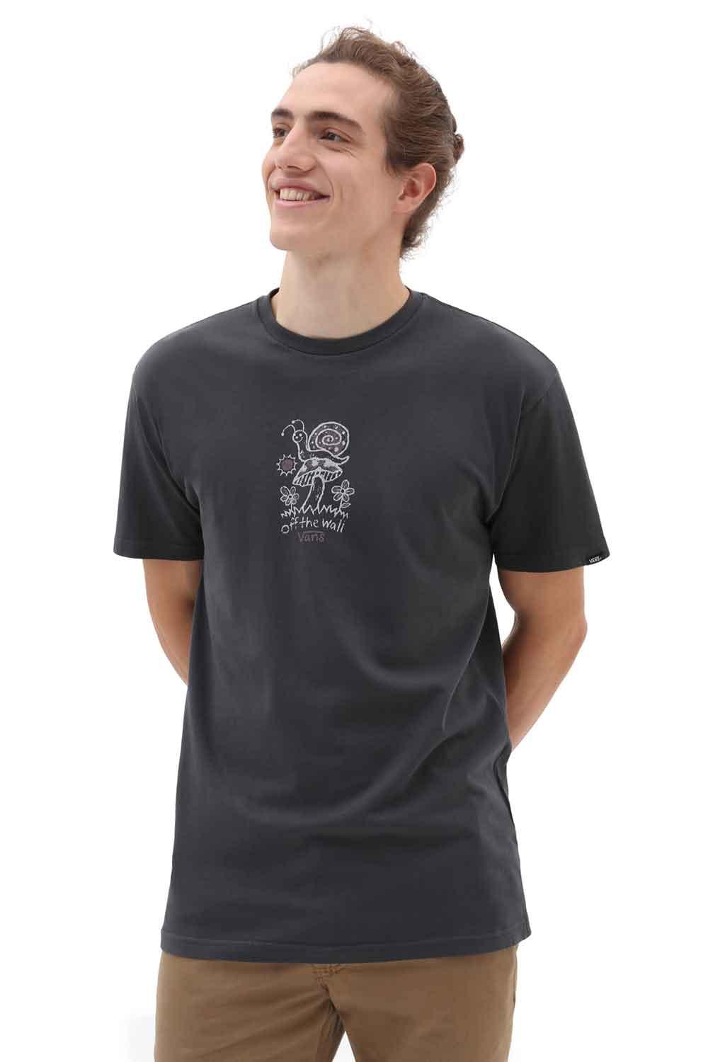 Vans-Off The Snail SS Tee Asphalt-T-Shirts-1-Milagron.com