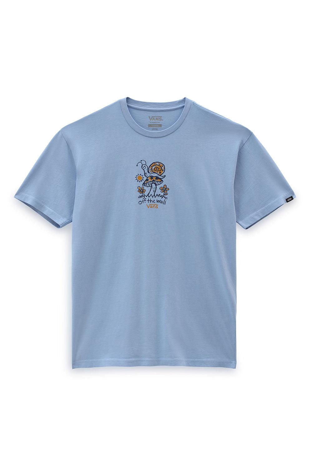 Vans-Off The Snail SS Tee Cashmere Blue-T-Shirts-4-Milagron.com