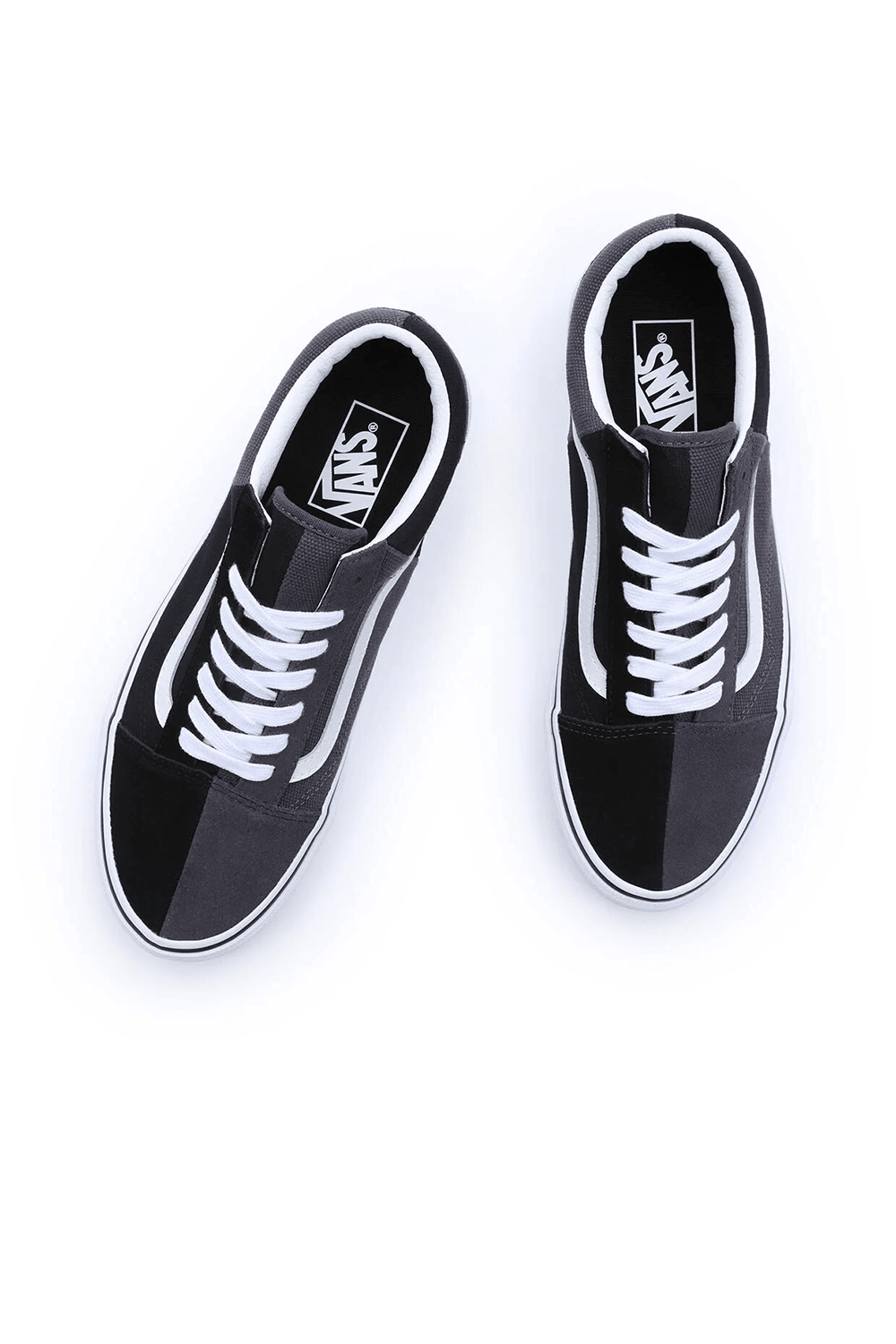 Vans-Old Skool Split BLACK/ASPHALT-Sneakers-4-Milagron.com