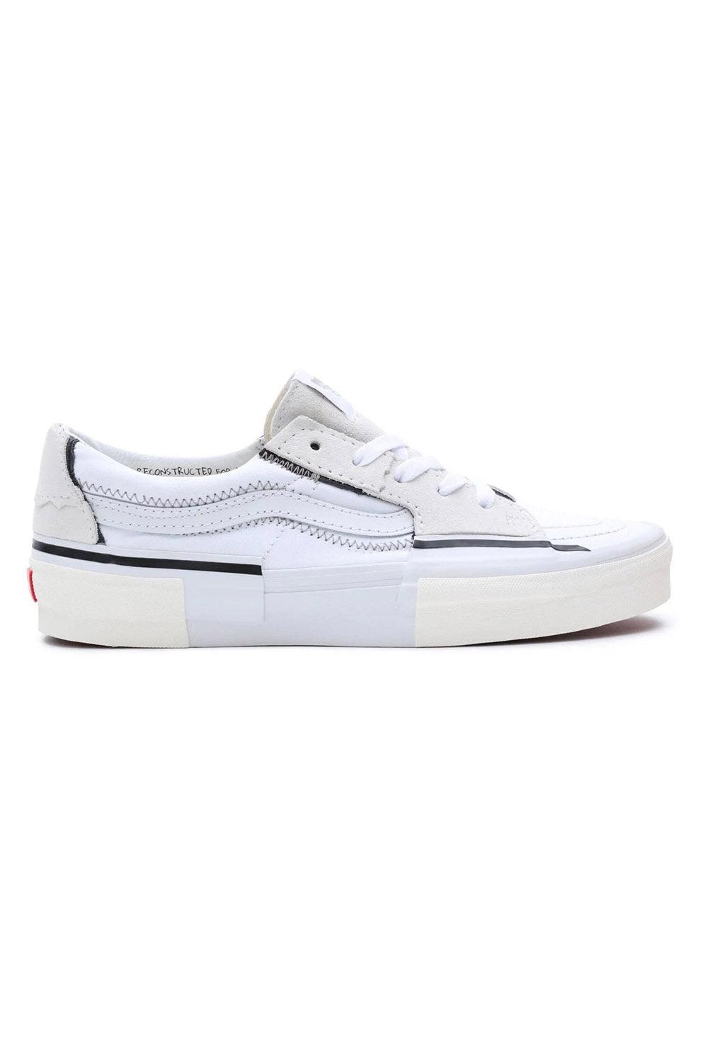 Vans-SK8-Low Reconstruct True White-Sneakers-1-Milagron.com