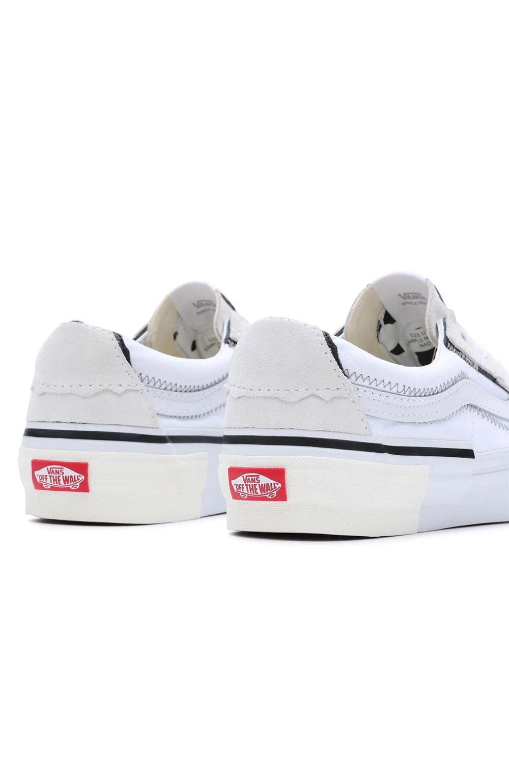 Vans-SK8-Low Reconstruct True White-Sneakers-3-Milagron.com