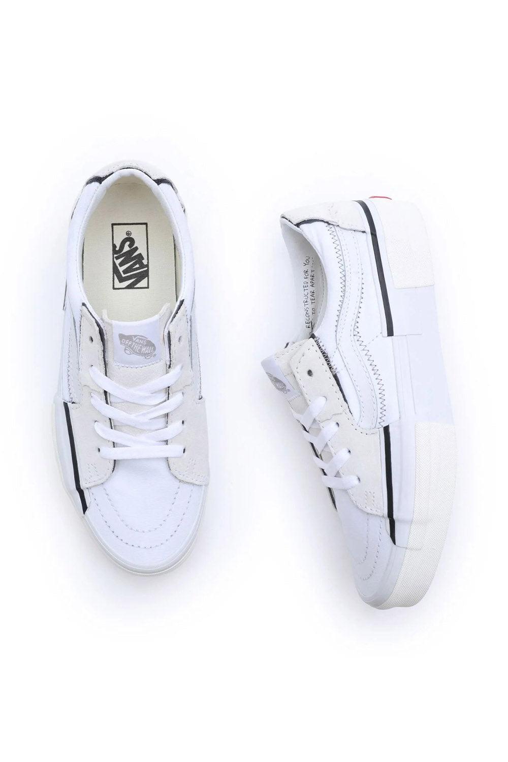 Vans-SK8-Low Reconstruct True White-Sneakers-4-Milagron.com