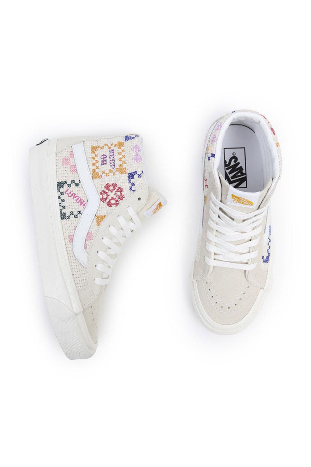Vans-UA SK8-Hi 38 DX Classic White-Sneakers-3-Milagron.com