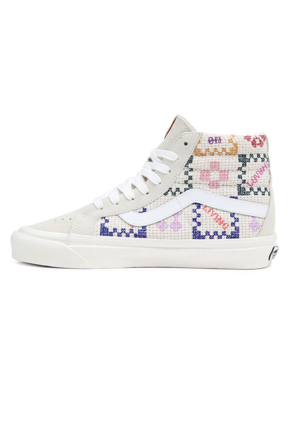 Vans-UA SK8-Hi 38 DX Classic White-Sneakers-4-Milagron.com